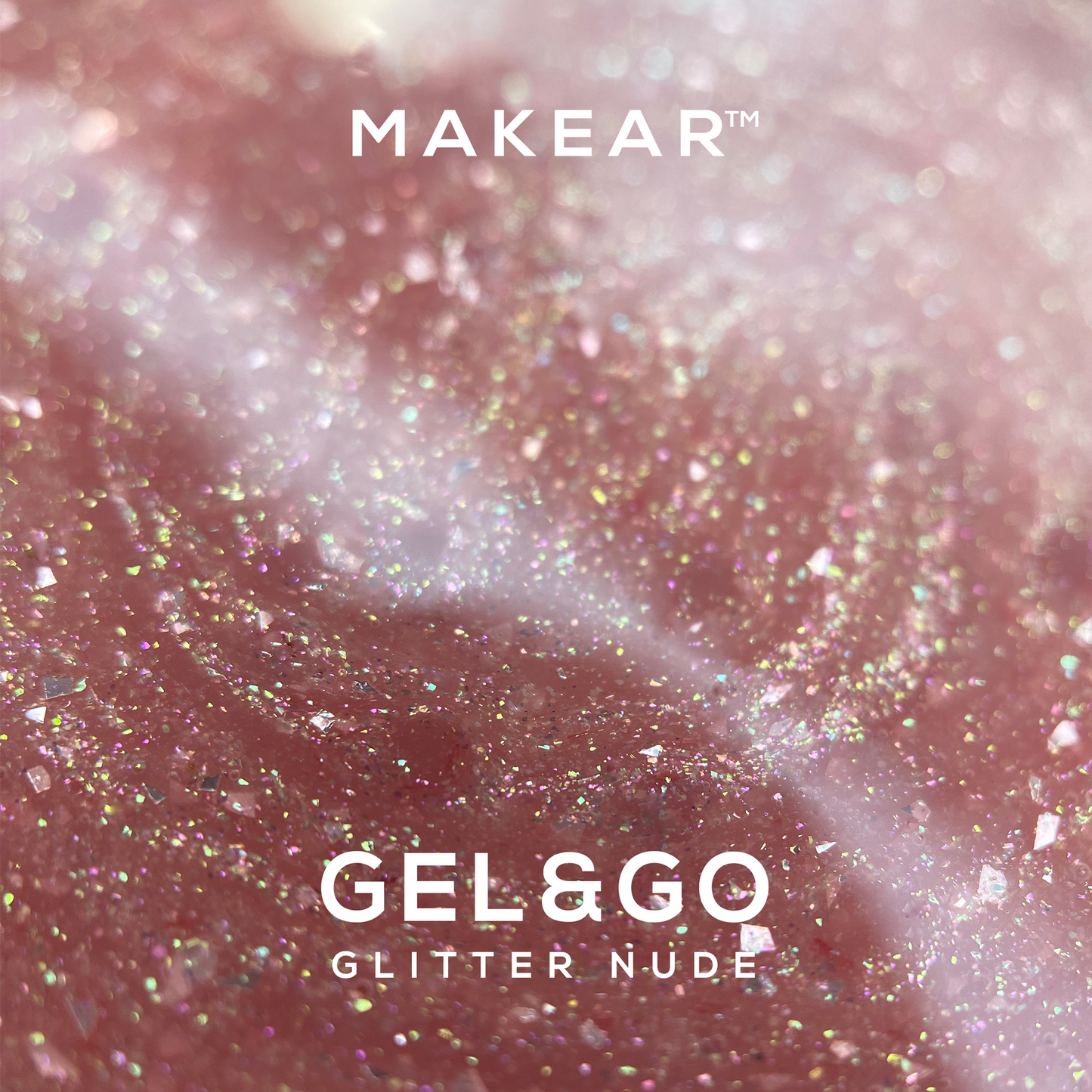 Gel & Co - Gg26 – GLITTER NUDE - MAKEAR