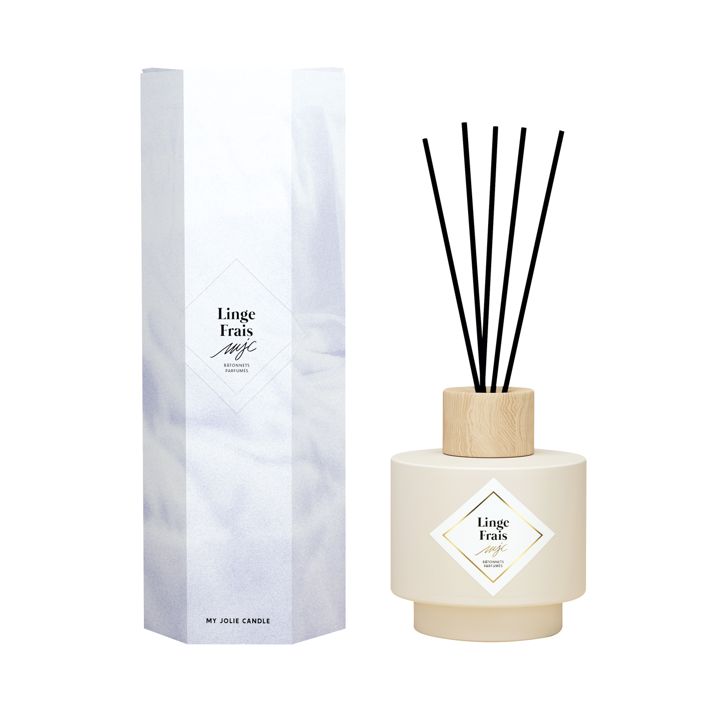 Bâtonnets Parfumés Linge Frais My Jolie candle