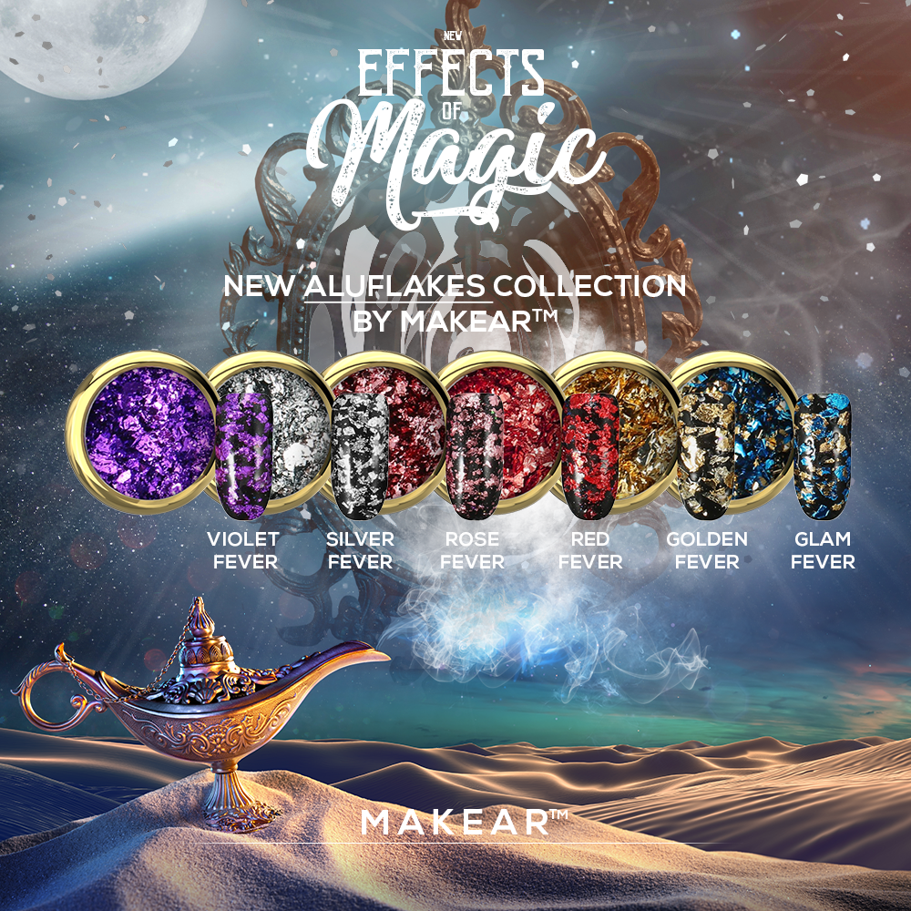 Alu Flakes - Golden Fever - MAKEAR