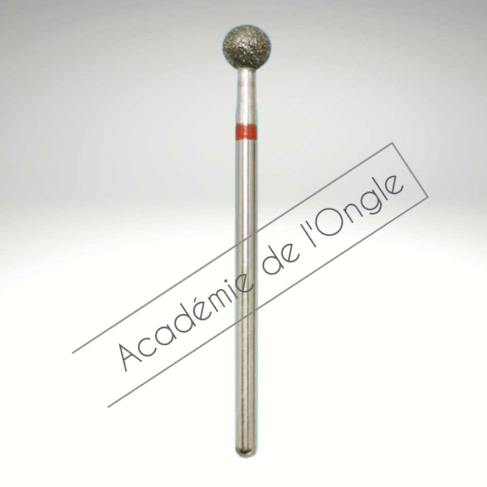 EMBOUT BOULE 5 MM DIAMANT - 23 FIN