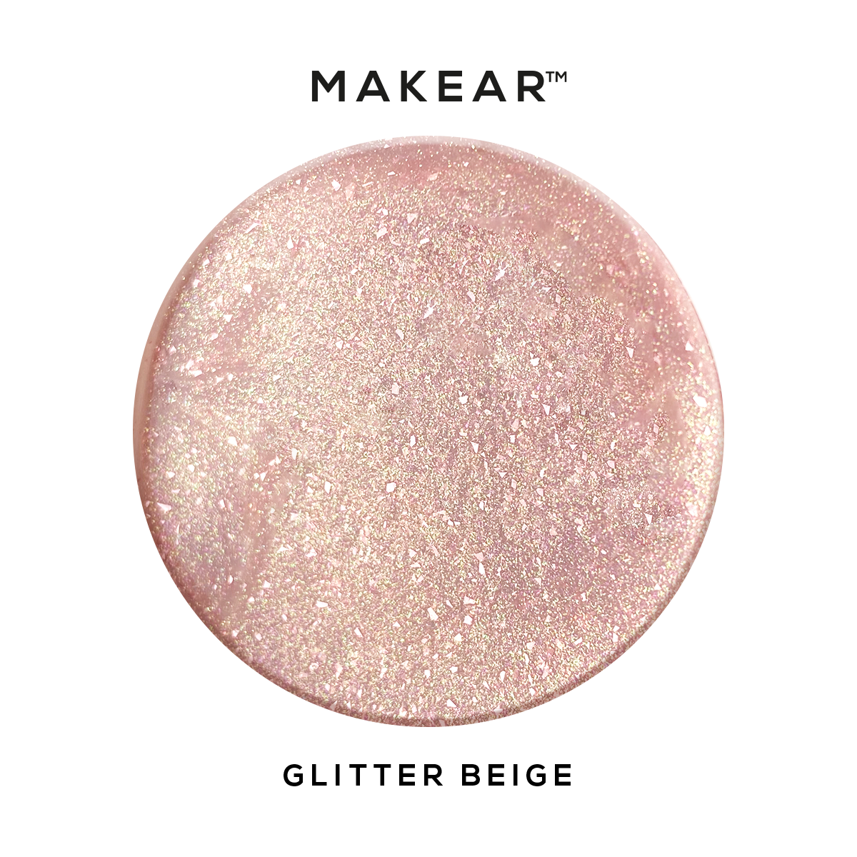 Gel & Co - Gg25 – GLITTER BEIGE - 50 Ml MAKEAR