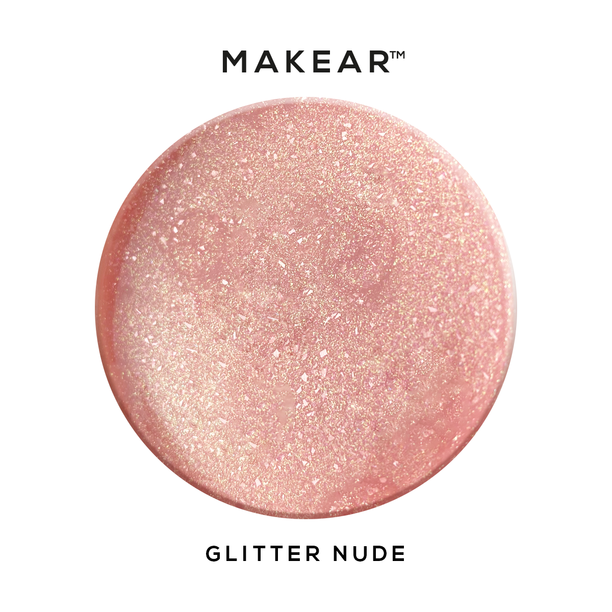 GEL & Co GG26 – GLITTER NUDE - MAKEAR - 15 ml