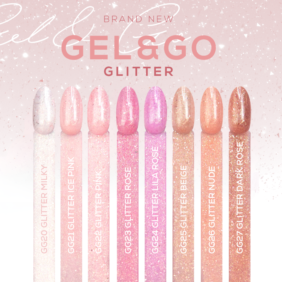 Gel & Co - Gg20 – GLITTER MILKY - 50 Ml MAKEAR
