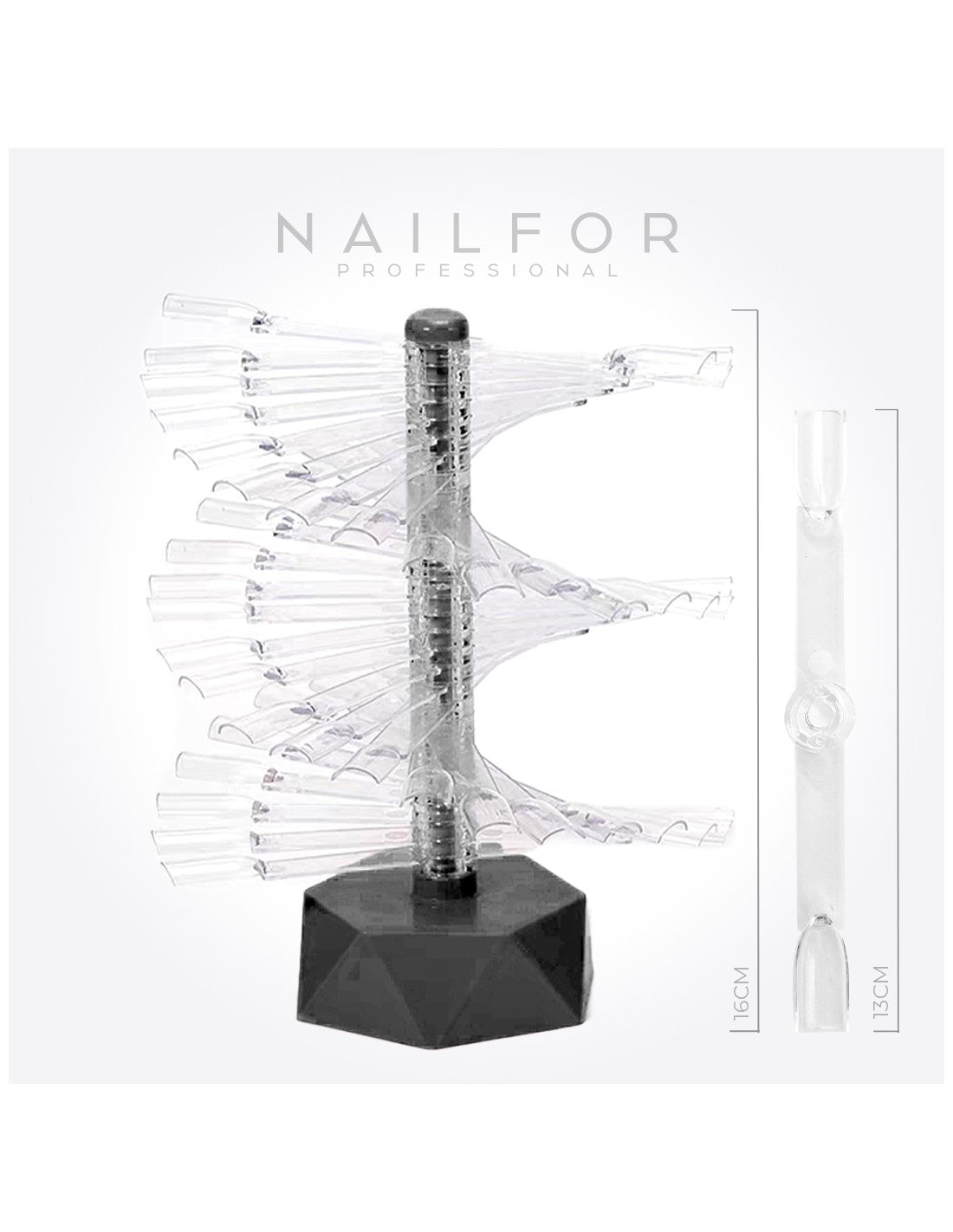 Présentoir Tips Black NAILFOR