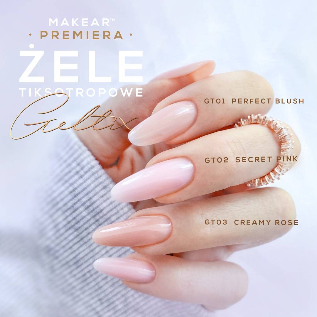 GELTIX GT01 - PERFECT BLUSH - MAKEAR - 15 et 50 ml