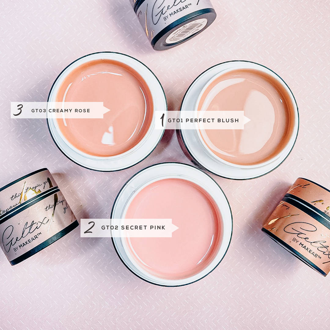 GELTIX GT01 - PERFECT BLUSH - MAKEAR - 15 et 50 ml