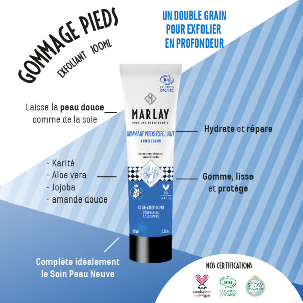Gommage Pieds Exfoliant 100Ml Bio MARLAY