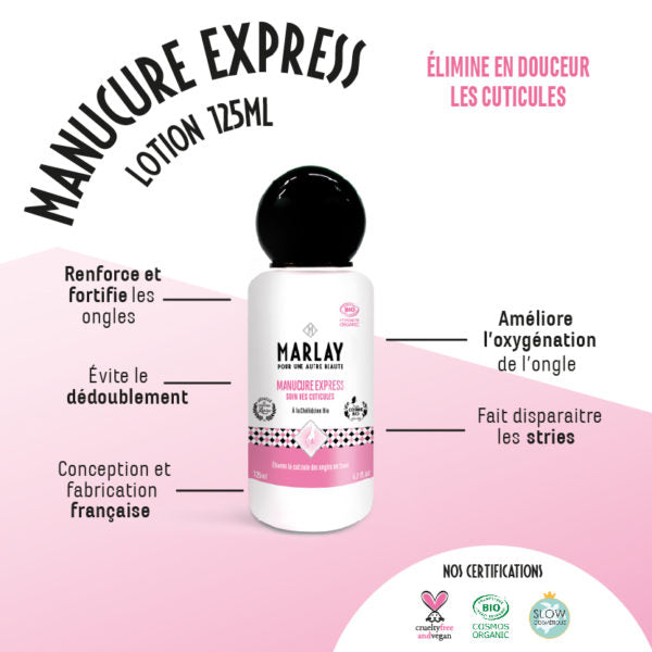 Lotion Manucure Express Bio 125Ml MARLAY