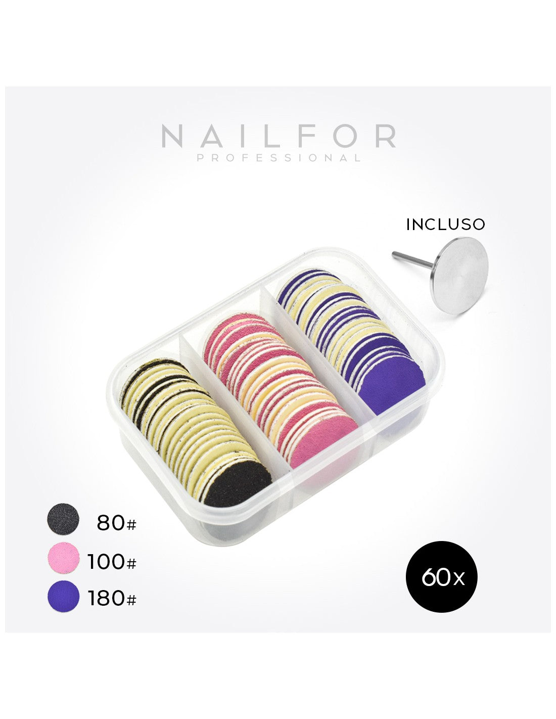 Disques Abrasif Pédicure NAILFOR