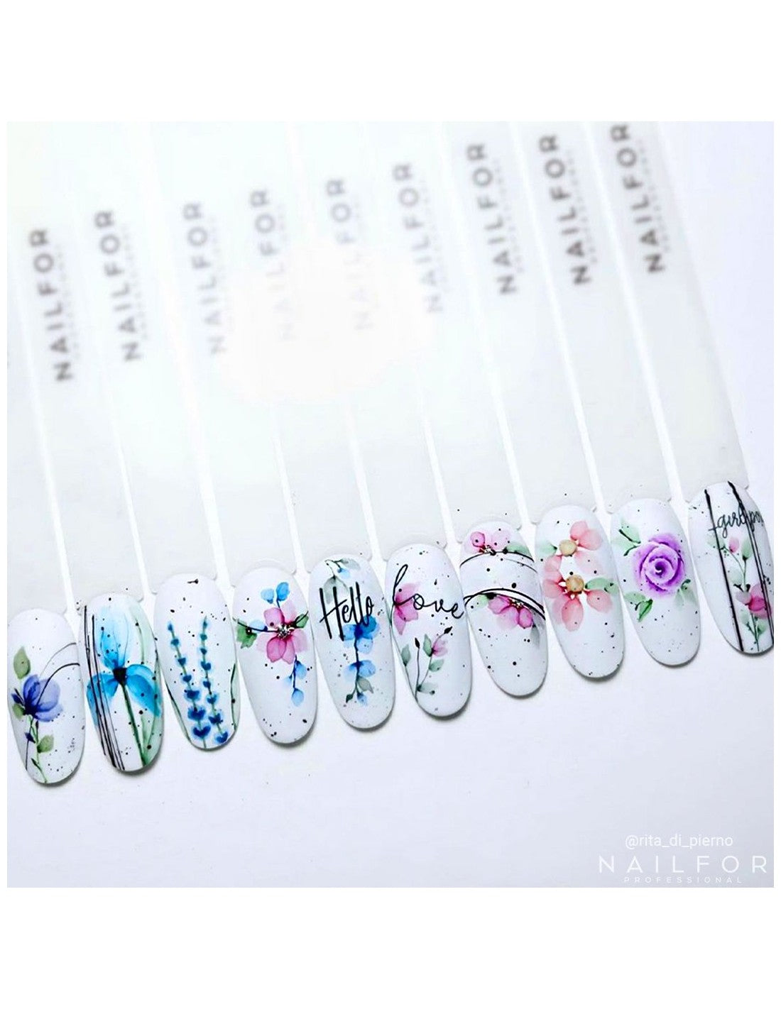 Aquarelle NAILFOR