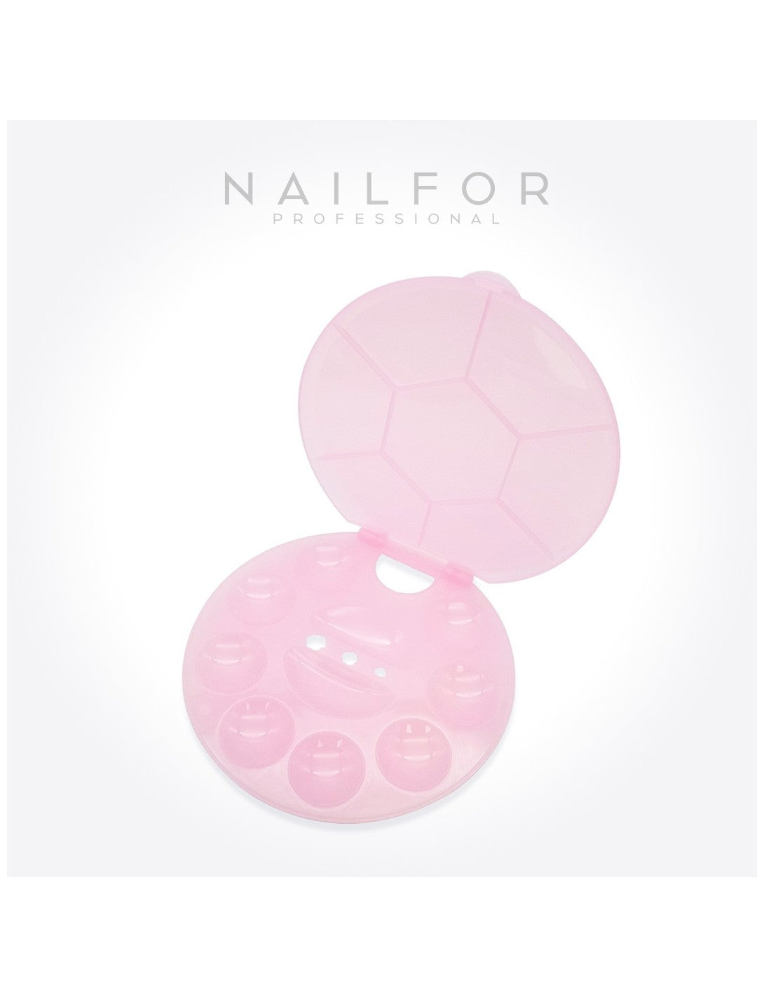 Palette De Melange De Couleurs Rose NAILFOR