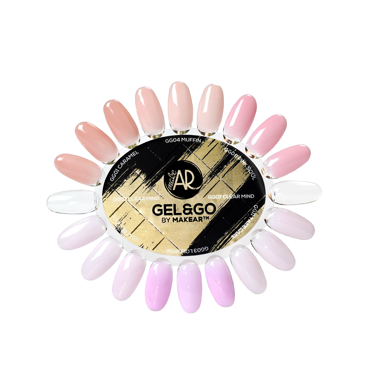 Nuancier Collection GEL & GO CARAMEL MUFFIN MAKEAR
