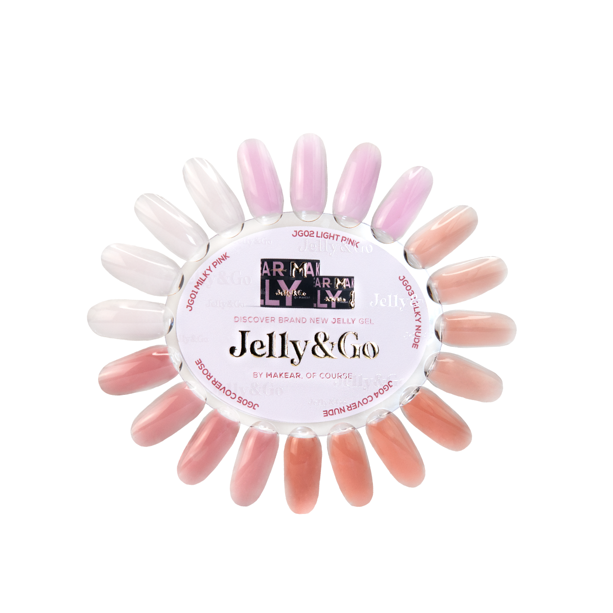 Nuancier Collection JELLY & GO MAKEAR