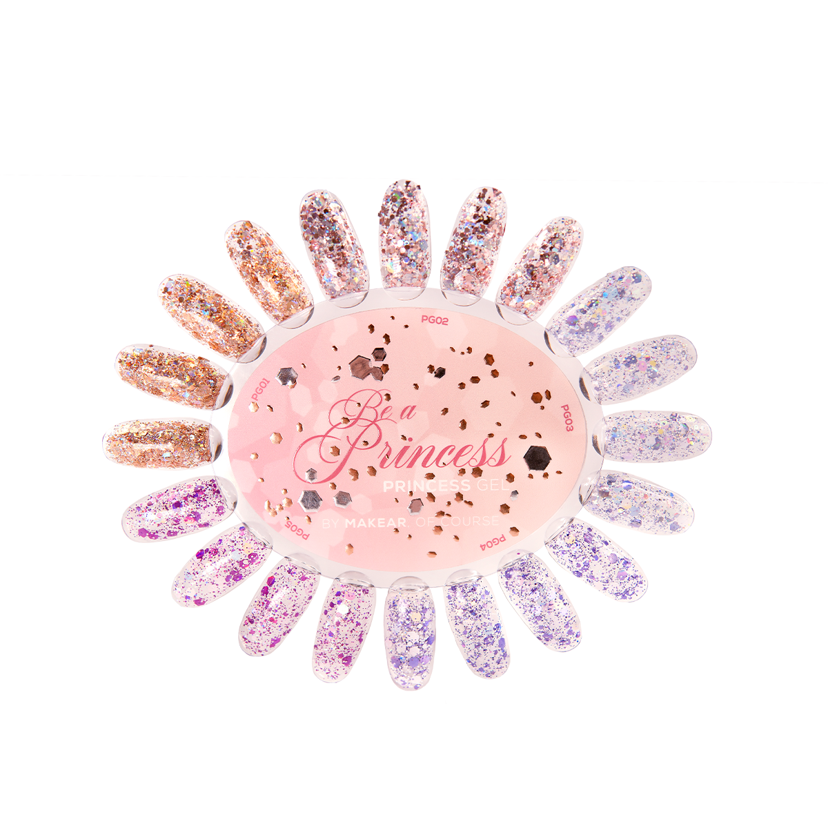 Nuancier Collection PRINCESS GEL MAKEAR