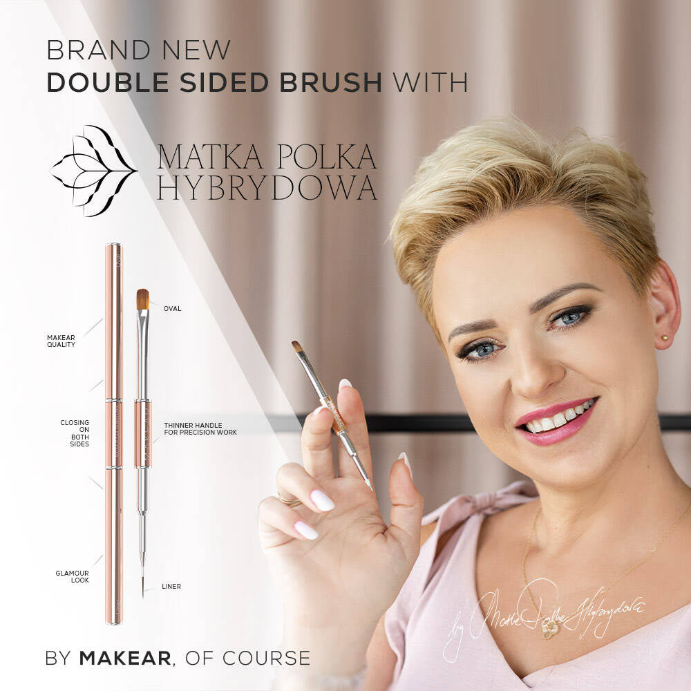 Pinceau Double Face Pour Le Coiffage Des Ongles MAKEAR