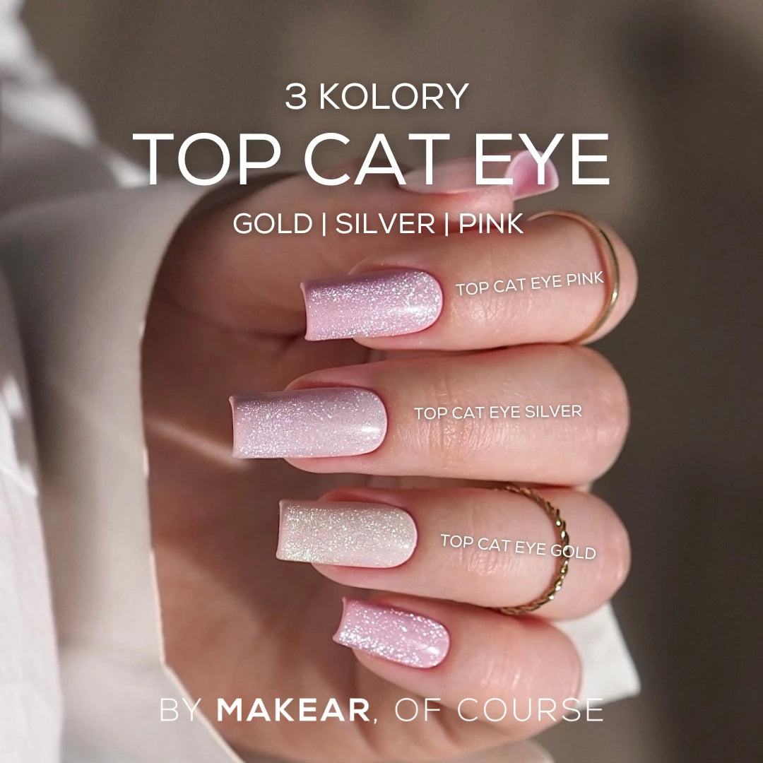 Top No Wipe Cat Eye Pink MAKEAR