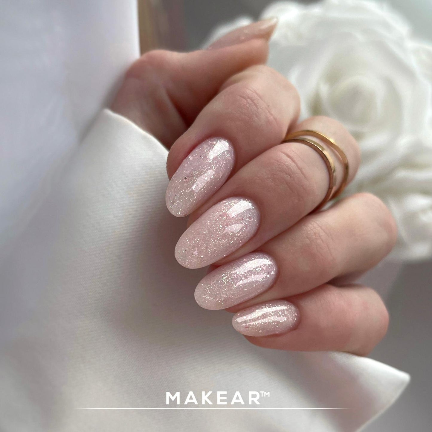 Gel & Co - Gg20 – GLITTER MILKY - 50 Ml MAKEAR