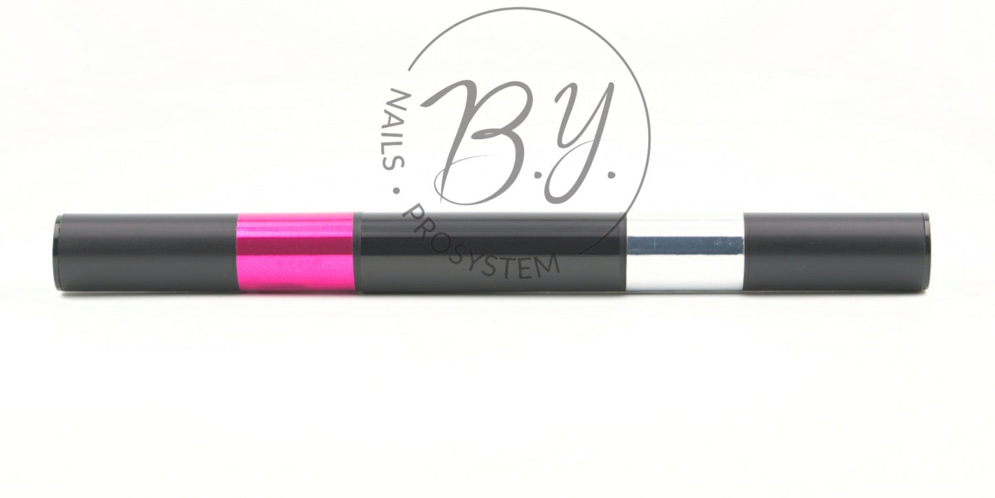 BY ProSystem - STYLO POUDRE MIROIR - Magenta + Argent