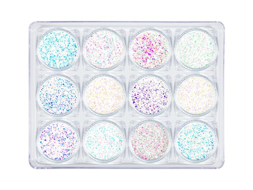 Diamond GLITTER WHITE - Set de 12 boites