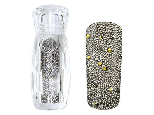 Crystal Caviar Micro Pearls SILVER