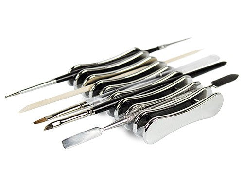 Support A Pinceaux Et Outils (9 emplacements)