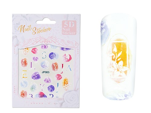 Nail Art Stickers 5D - 29