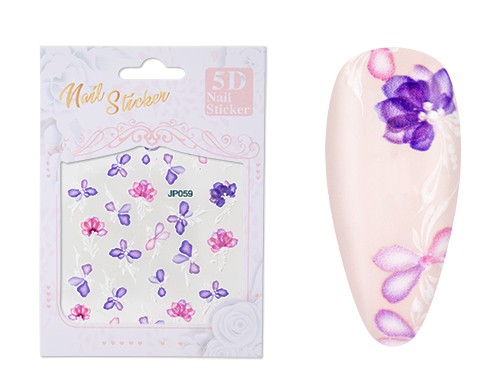 Nail Art Stickers 5D - 26
