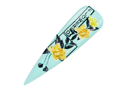 Nail Art Stickers 5D - 24