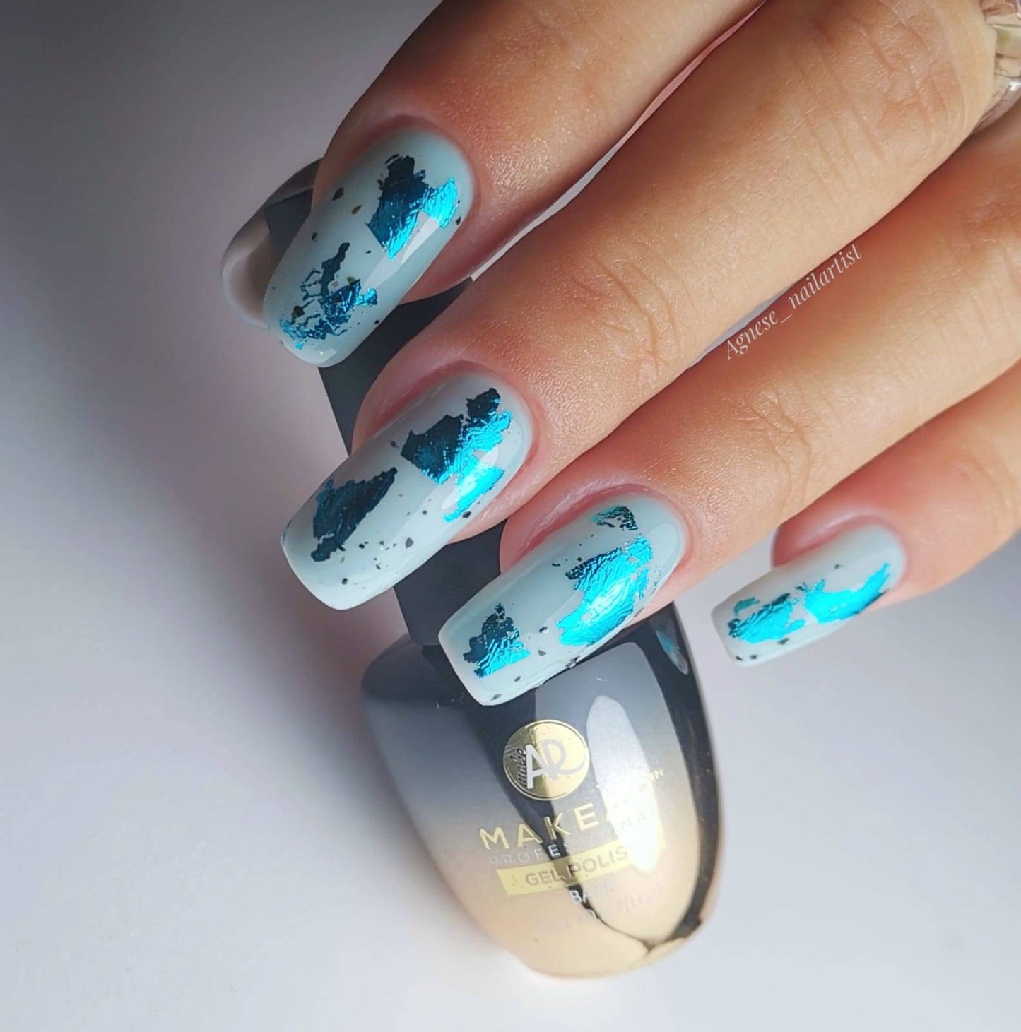 Color Rubber Base 03 - TURQUOISE MAKEAR