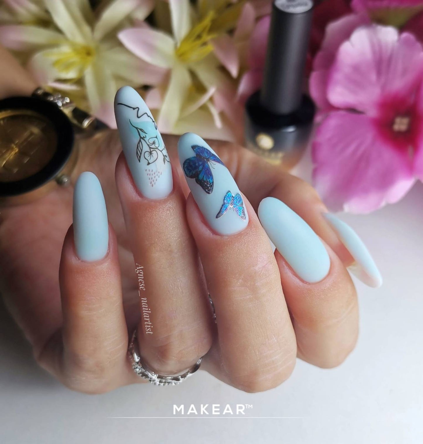 Color Rubber Base 03 - TURQUOISE MAKEAR