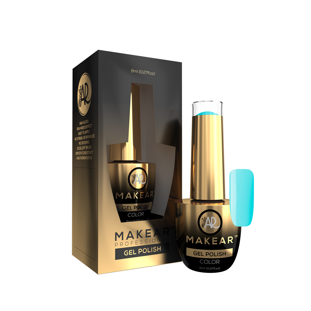 Color Rubber Base 03 - TURQUOISE MAKEAR