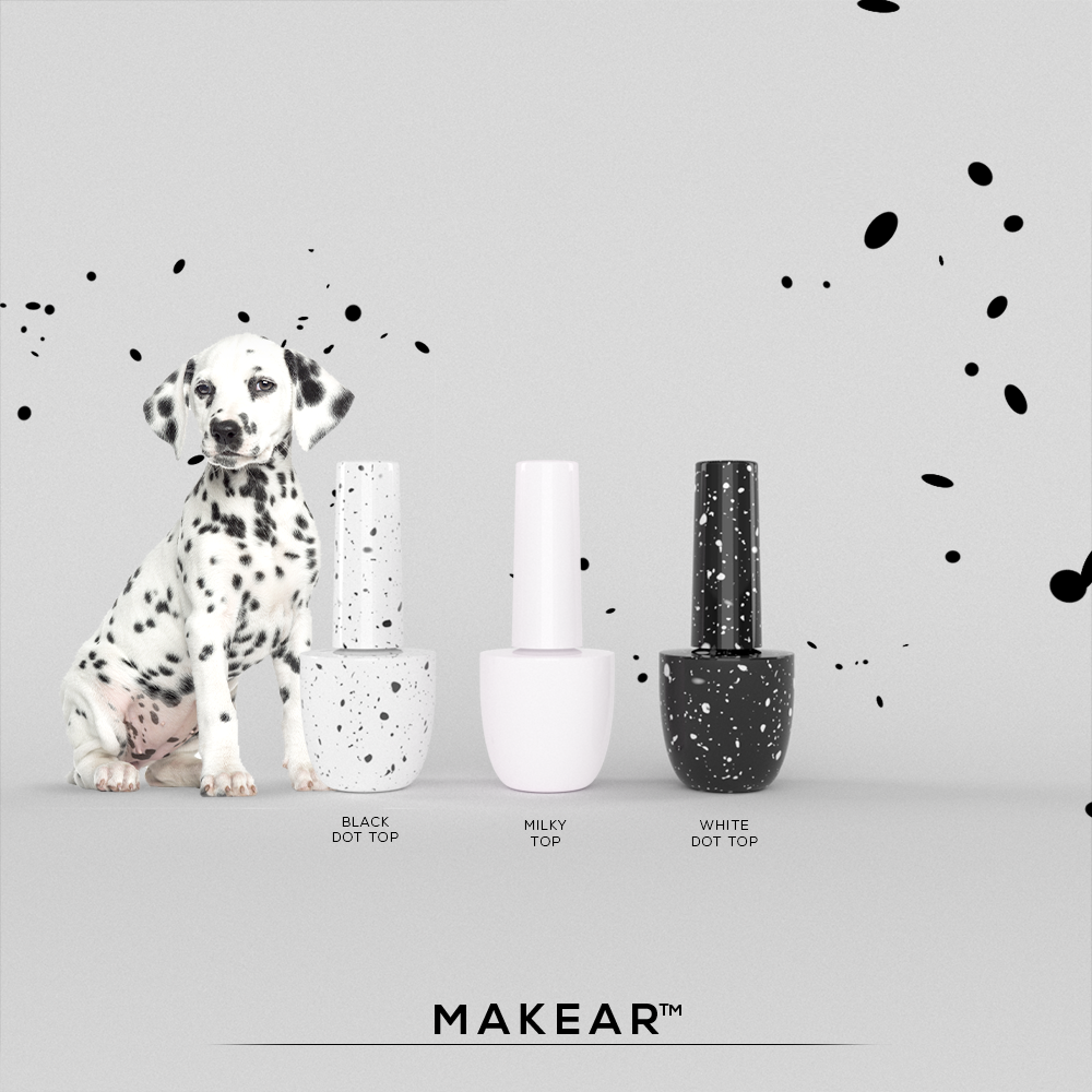 Finition Top Dot BLACK - MAKEAR