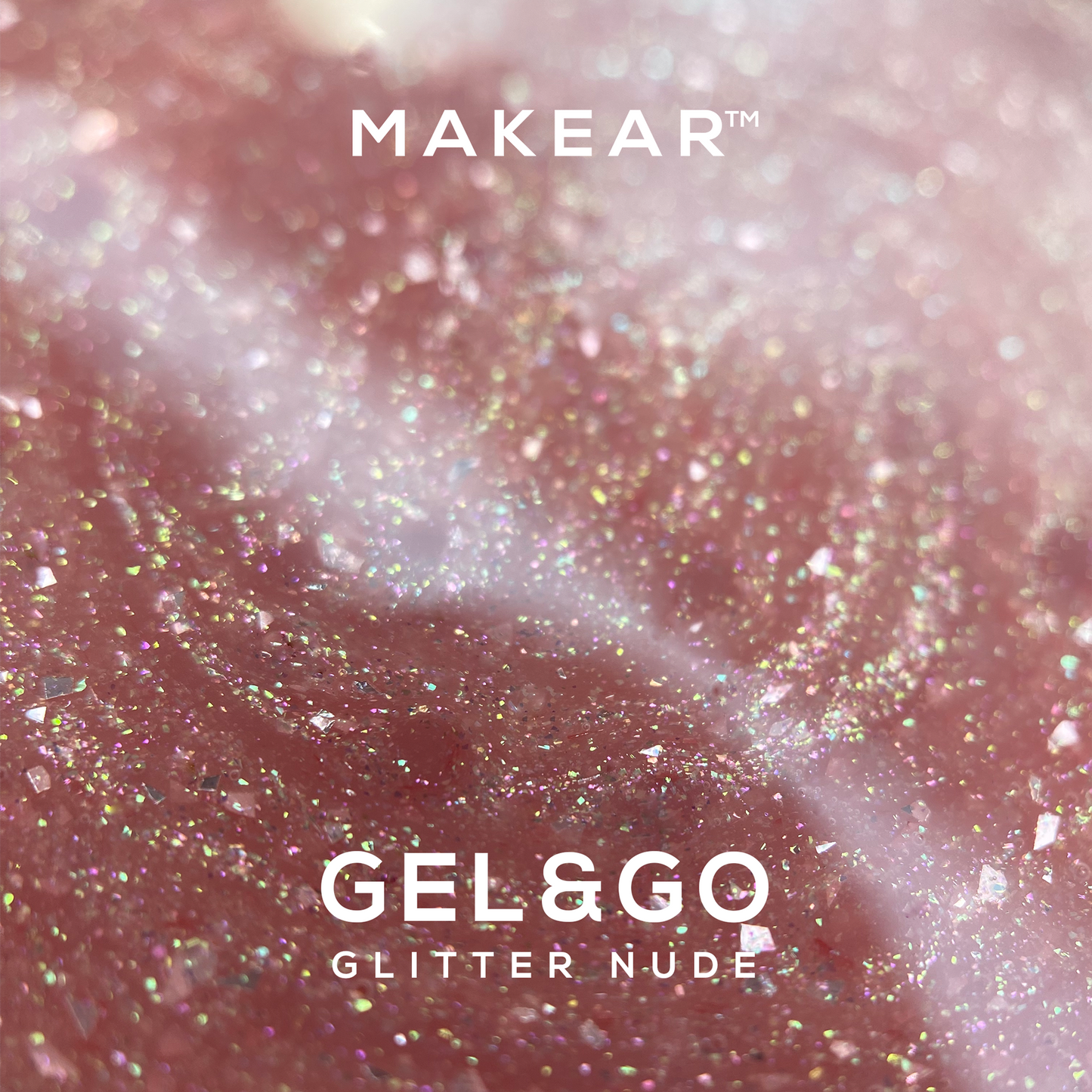 GEL & Co GG26 – GLITTER NUDE - MAKEAR