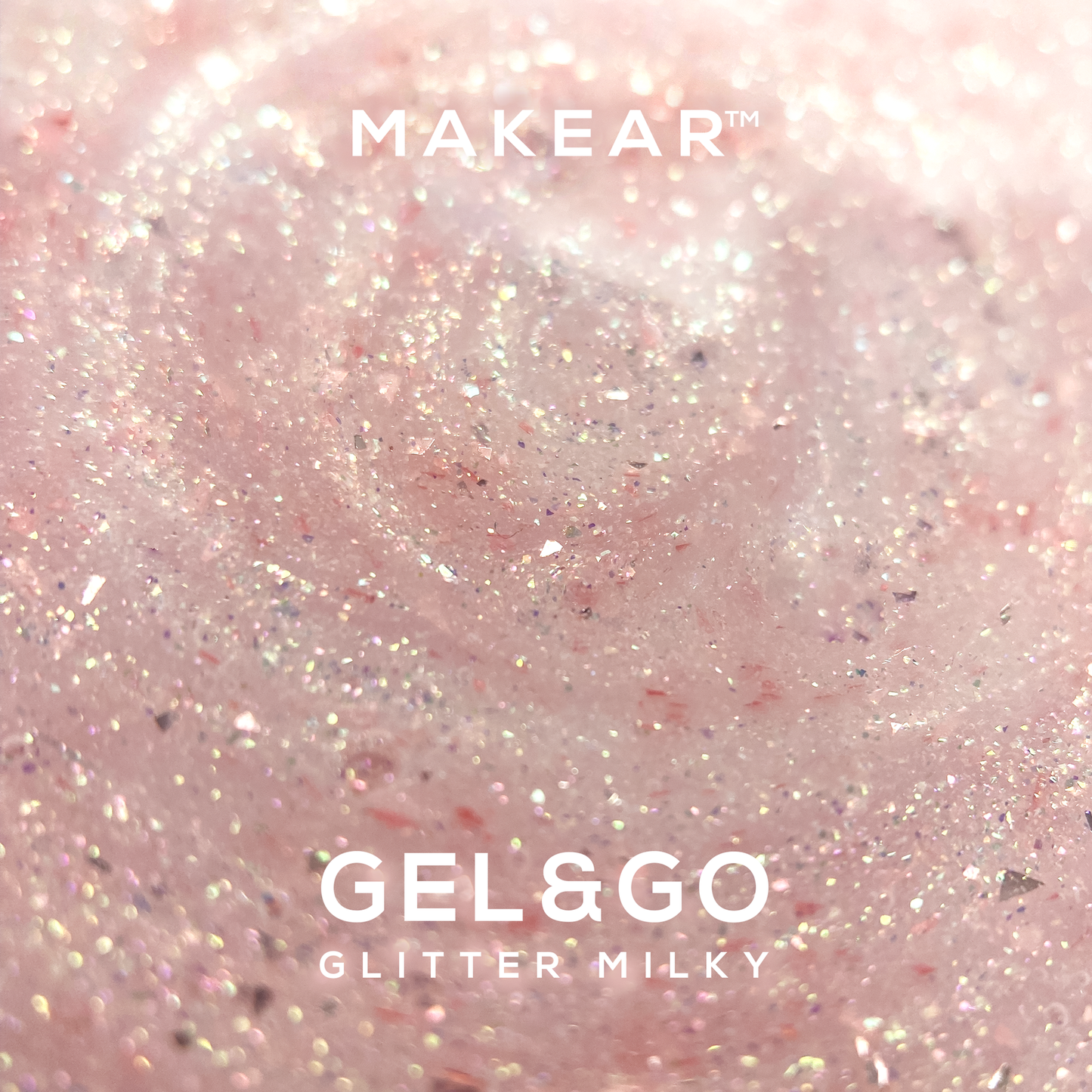 GEL & Co GG20 – GLITTER MILKY - MAKEAR - 15 ml