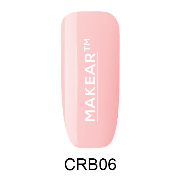 COLOR RUBBER BASE 06 - PEACH - MAKEAR