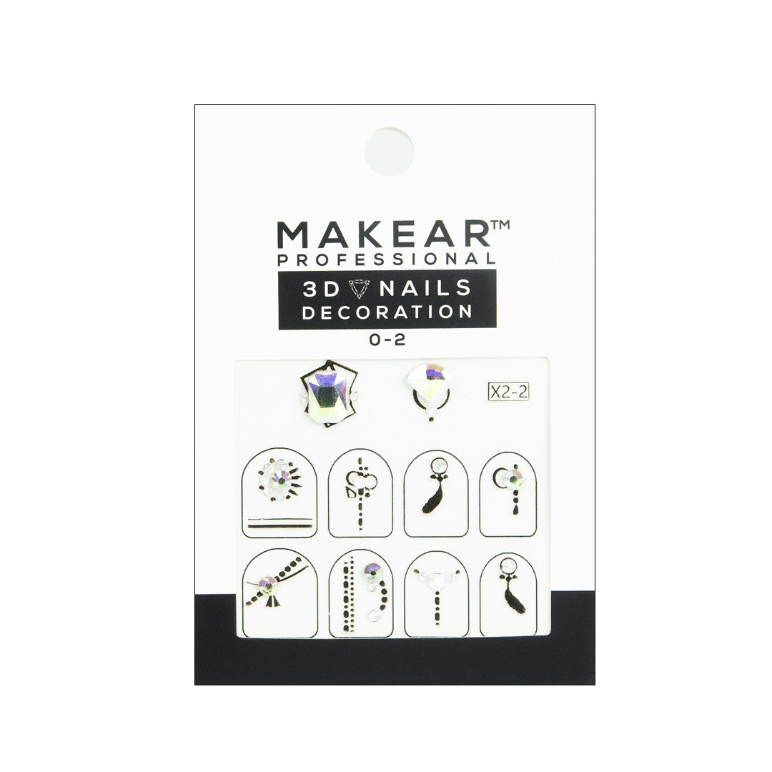 CHARM'S 3D NAIL DECORATION  - 02 - MAKEAR