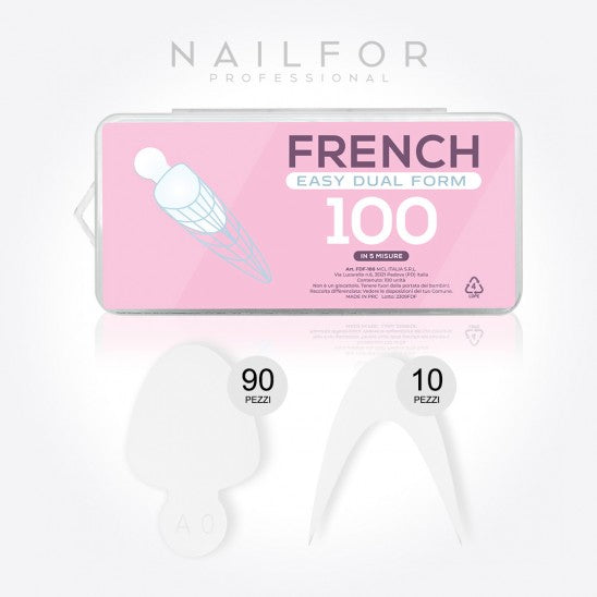 FRENCH  FACILE - 100 PIECES NAILFOR