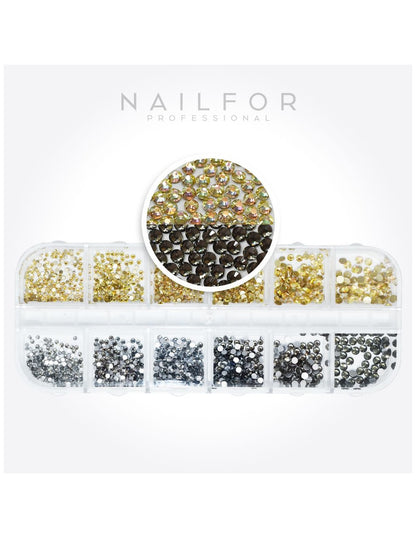 DECOMIX STRASS ASSORTIS 0235 NAILFOR