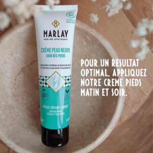 Crème Peau Neuve Pieds Sec Bio 100Ml MARLAY