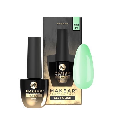 Color Rubber Base 21- BUBBLE GREEN- MAKEAR