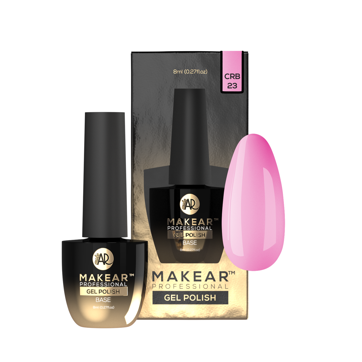 Color Rubber Base 23 -BLISS PINK- MAKEAR