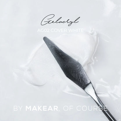 Gelacryl   COVER WHITE 30g AG02 MAKEAR