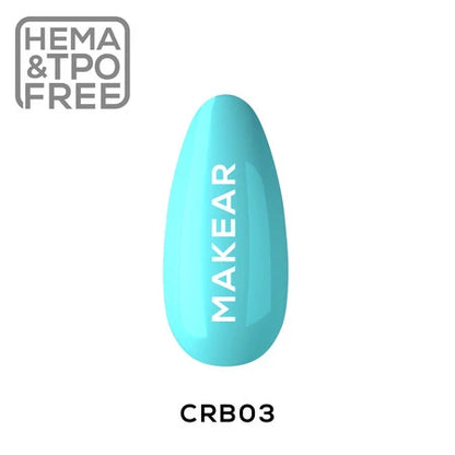 Color Rubber Base 03 - TURQUOISE  MAKEAR