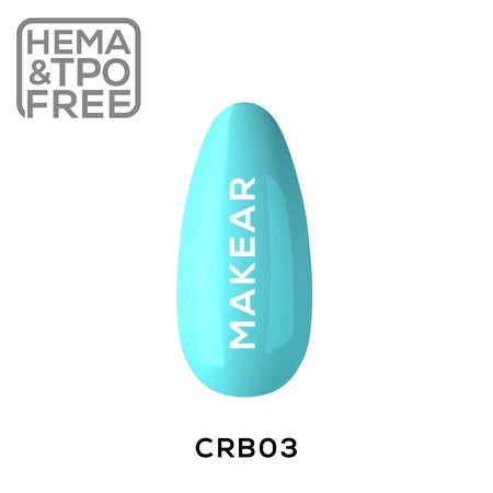 Color Rubber Base 03 - TURQUOISE  MAKEAR