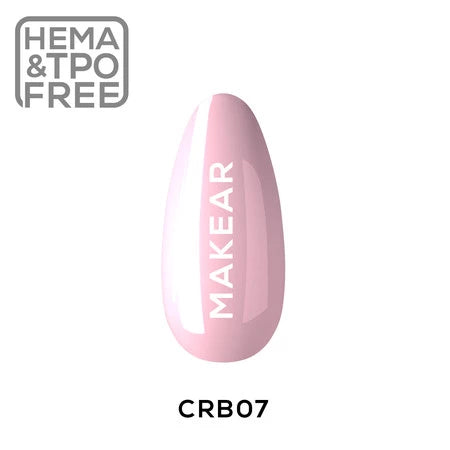 Color Rubber Base 07 - CORAL  - MAKEAR