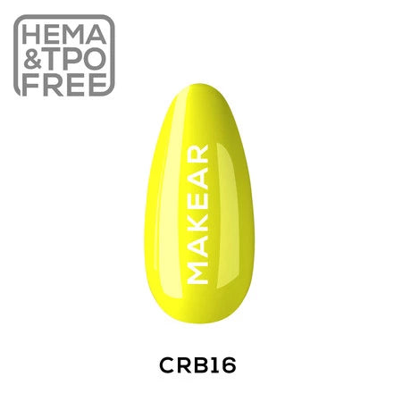 Color Rubber Base 16 - BAHAMA YELLOW  - MAKEAR