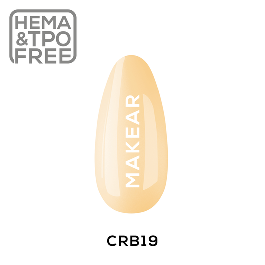 Color Rubber Base 19- NUDE YELLOW-MAKEAR