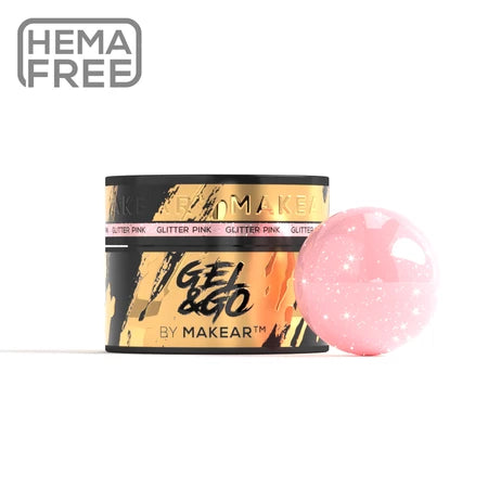 Gel & Co - Gg22 – GLITTER PINK - 15 Ml MAKEAR