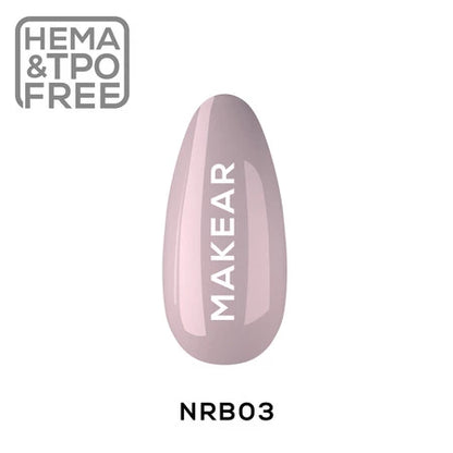 NRB03 Rubber Base - PUDDING PINK MAKEAR