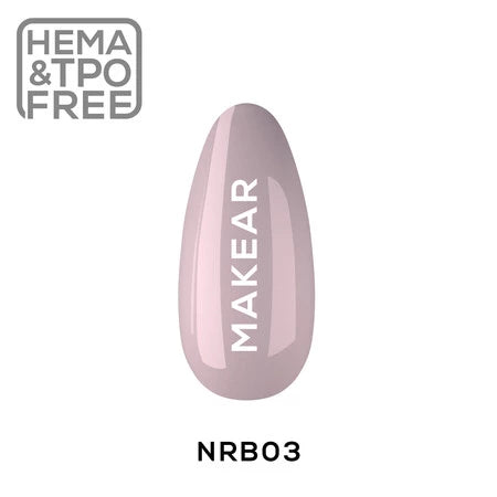 NRB03 Rubber Base - PUDDING PINK MAKEAR